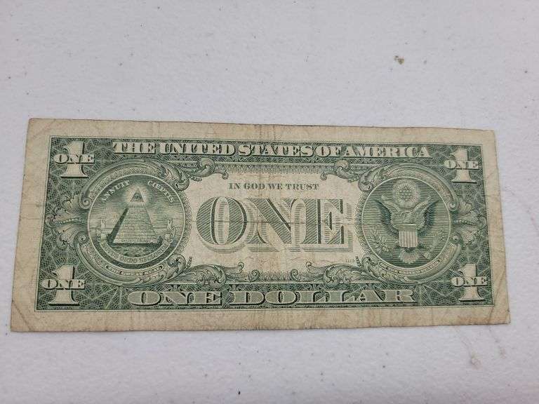 1963 Joseph W. Barr $1 Bill Barr Note - Baer Auctioneers - Realty, LLC