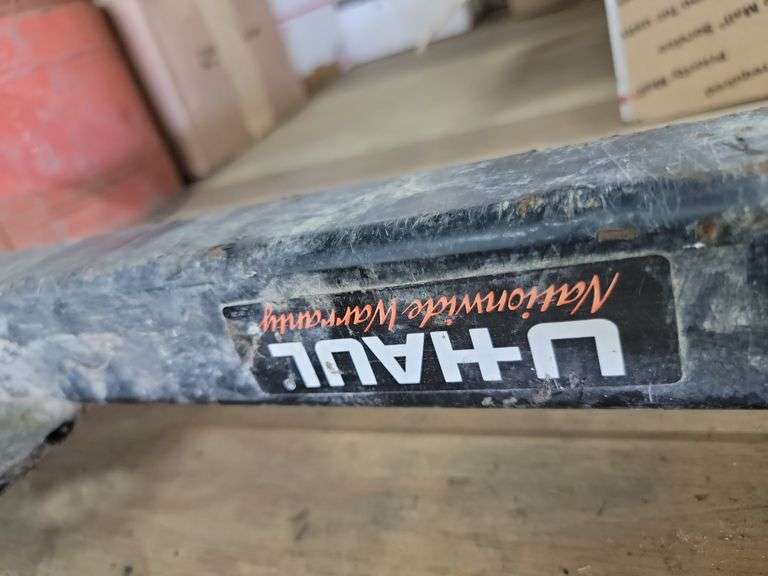 UHaul Truck Hitch, & Trailer Jack W/ Castor Baer Auctioneers Realty