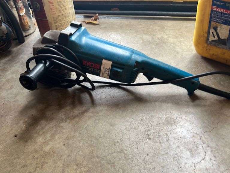 2 HP Ryobi Angle Grinder Baer Auctioneers Realty, LLC