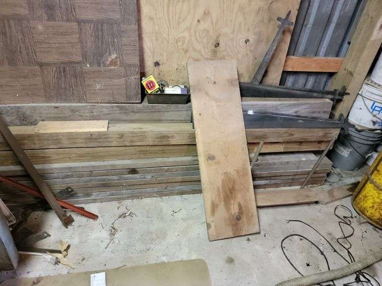 Assorted Lengths of Wood and Plywood Baer Auctioneers Realty, LLC