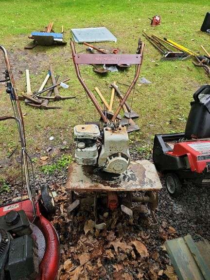 Springfield Front Tine Tiller Briggs and Stratton - Baer Auctioneers ...