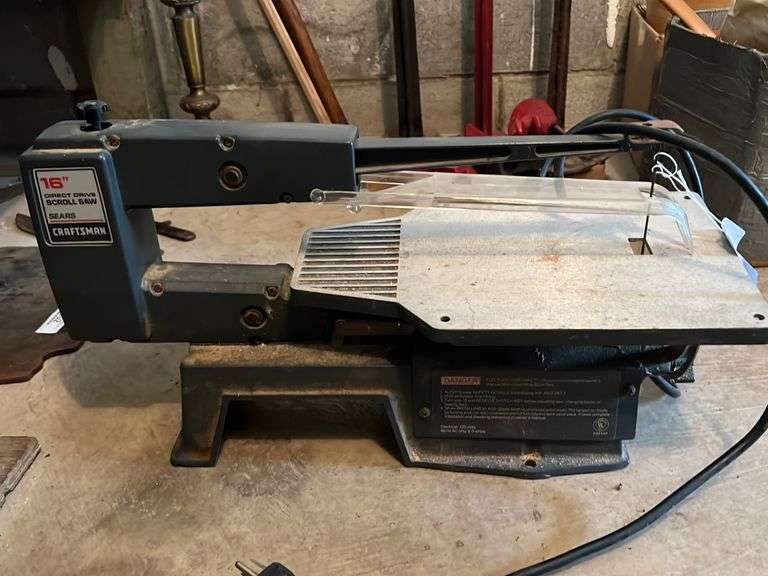 Craftsman 16” Scroll Saw Baer Auctioneers Realty, LLC
