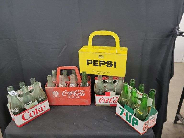 Soda Bottles And Carriers Baer Auctioneers Realty, LLC