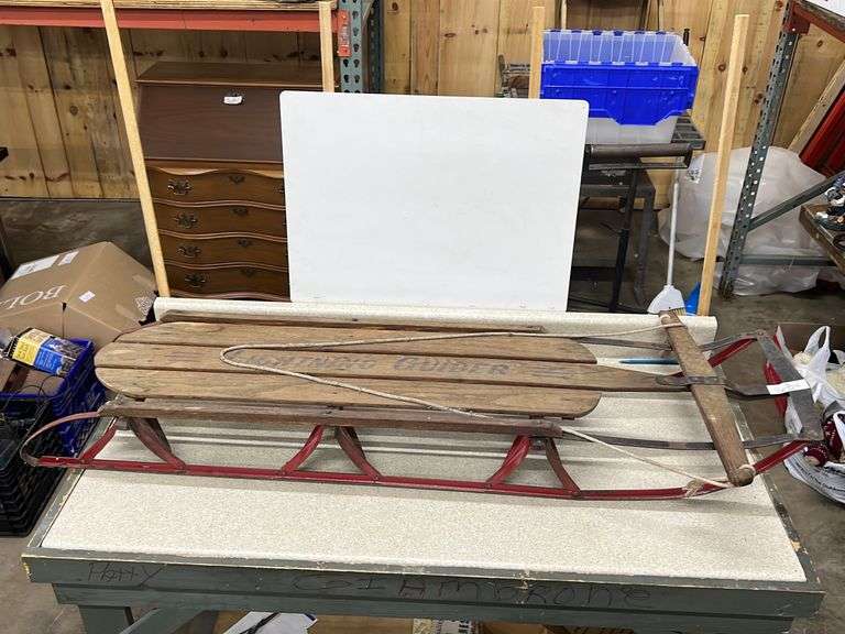Lightning Glider Sled Baer Auctioneers Realty, LLC