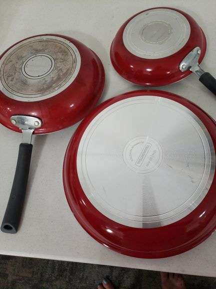 3 Frying Pans, Gently Used - Baer Auctioneers - Realty, LLC