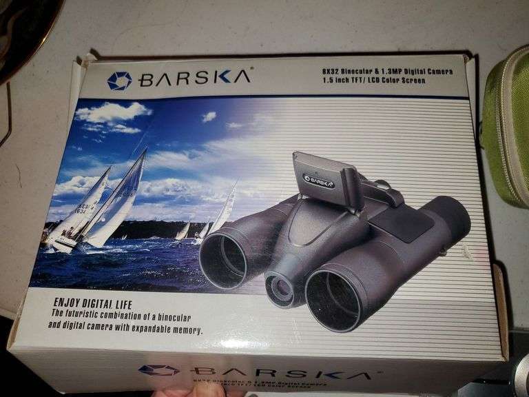 Kodak Easy Share C913 & Barska Binocular Camera Baer Auctioneers