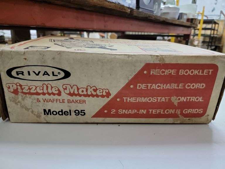 Rival Pizzelle Maker, Unopened Baer Auctioneers Realty, LLC