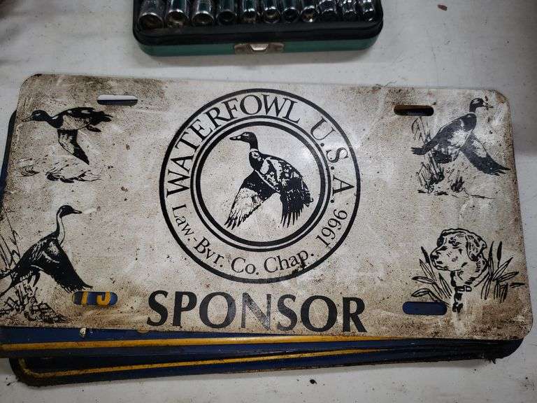 Decorative License Plates Baer Auctioneers Realty, LLC