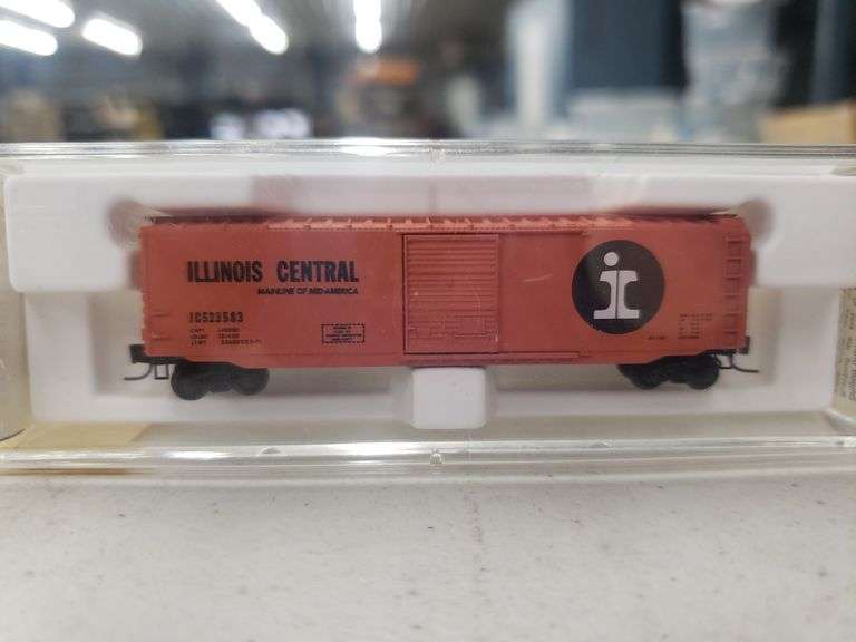3 MicroTrains Box Cars in Original Boxes Baer Auctioneers Realty, LLC
