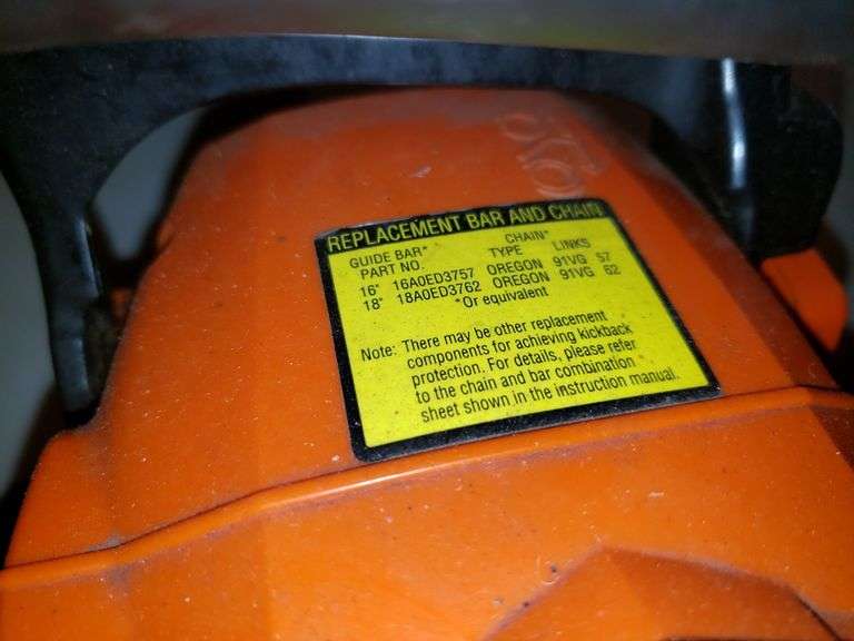 Echo Chainsaw And Chains Baer Auctioneers Realty, LLC