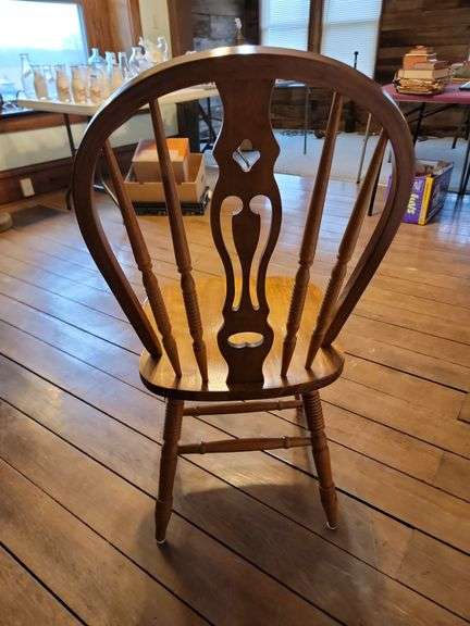 6 Winners Only Oak Chairs