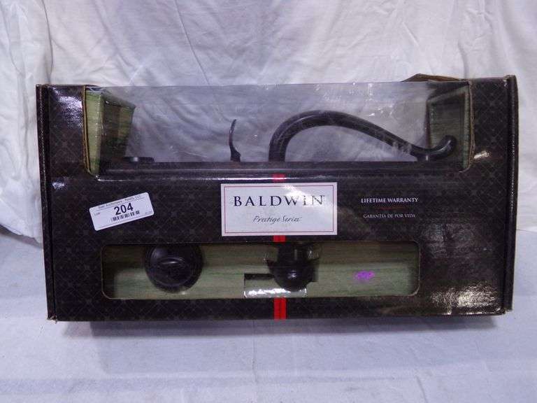 Baldwin Smart Key Big Horn Handle Set Baer Auctioneers Realty, LLC