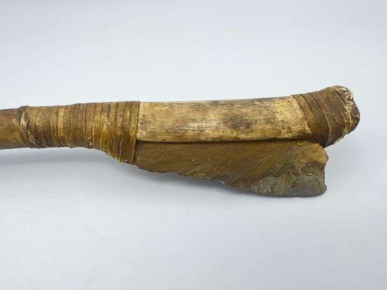 Bone Handle Native American Cutting Tool with Bone Handle Baer