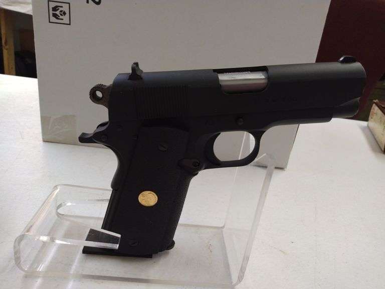 Colt Commanding Officers 9mm Pistol - Baer Auctioneers - Realty, LLC