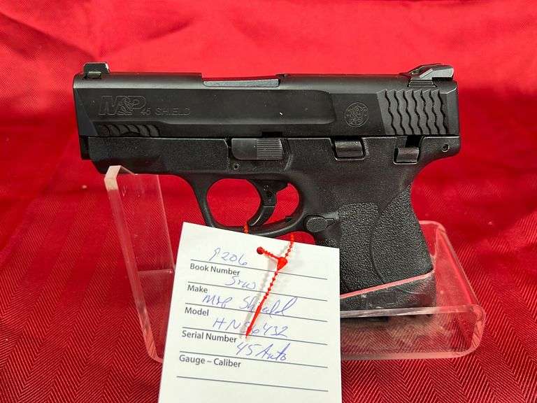 Smith & Wesson M&P Shield 45 Auto Pistol Baer Auctioneers Realty, LLC