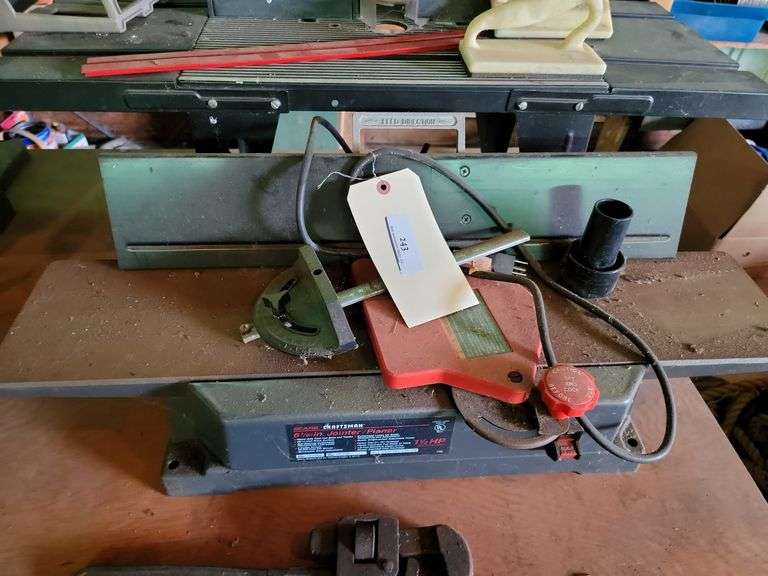 Jointer/Planer and Router Table Baer Auctioneers Realty, LLC