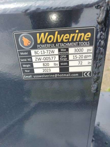 Wolverine Brush Hog - Baer Auctioneers - Realty, LLC