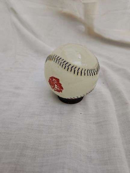 Glass Baseball Baer Auctioneers Realty LLC