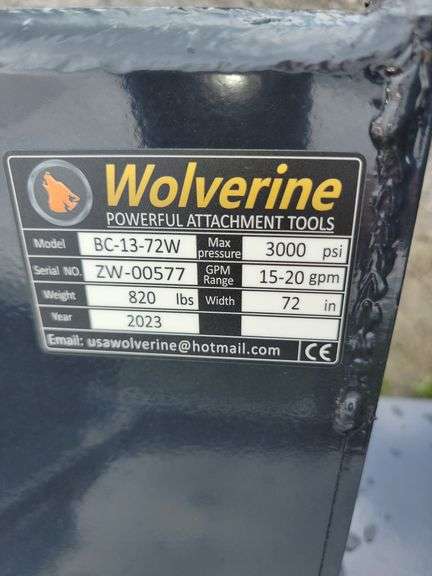 Wolverine Brush Hog - Baer Auctioneers - Realty, LLC