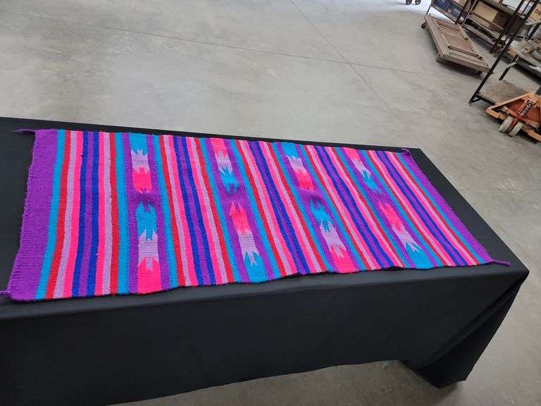 Contemporary Native American Blanket Baer Auctioneers Realty, LLC