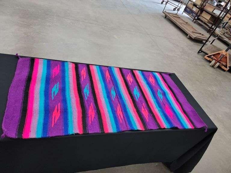 Contemporary Native American Blanket Baer Auctioneers Realty, LLC