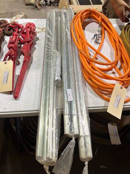 Interlocking Metal Poles (Flag Poles?) - Baer Auctioneers - Realty, LLC