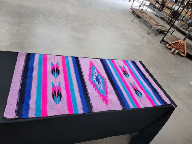 Contemporary Native American Blanket Baer Auctioneers Realty, LLC