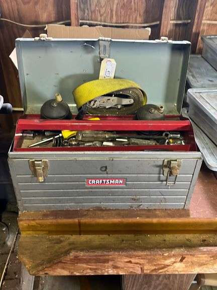 Drafting Tools Container Box Craftsman Tool Box w/ Sockets, Drafting Graphite Containers, Ratchet ...
