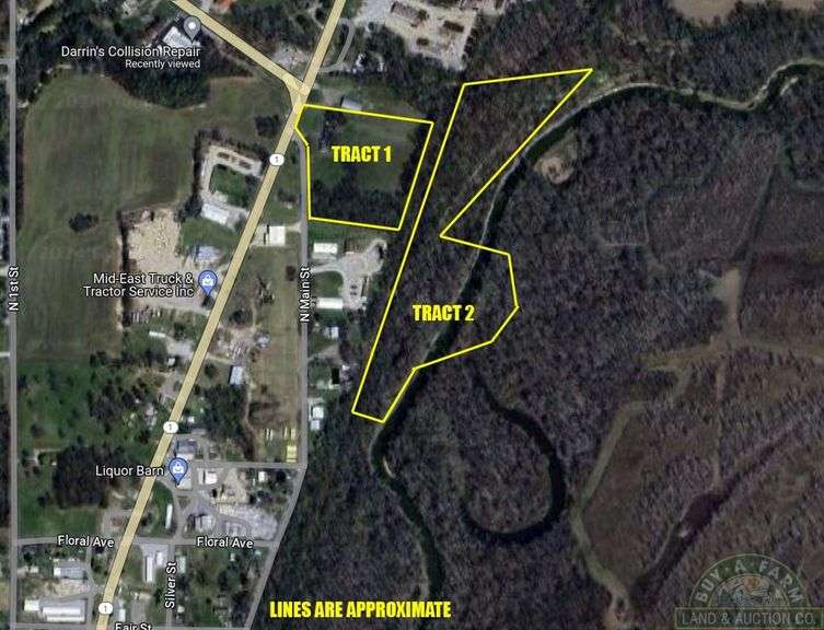 Edwards County IL 17.42+- Acres / 2 Tracts / Home Building Wooded / 2970A