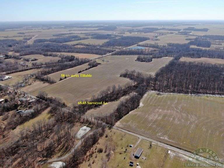 Franklin County IL 65.65+- Acres / Hunting / Tillable / 2996A