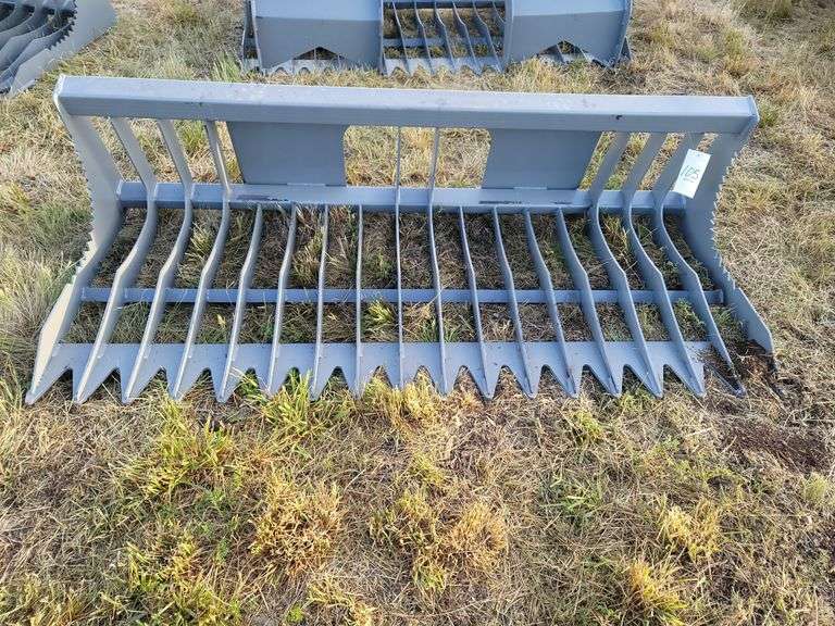 80" Skid Steer Rock Bucket Baker Auctions & Real Estate, LLC