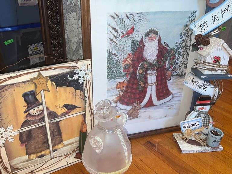 Christmas Decor Baker Auctions & Real Estate, LLC