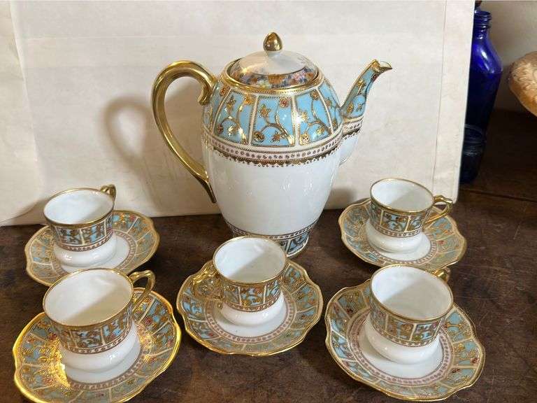 Nippon Hand Painted Tea Set Baker Auctions & Real Estate, LLC