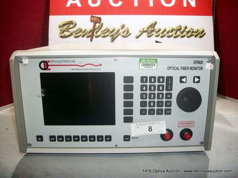 OPTOELECTRONICS INC OFM20 OPTICAL FIBER MONITOR Bentley & Associates