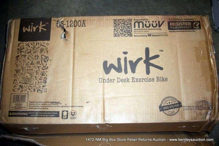 wirk under desk exercise bike