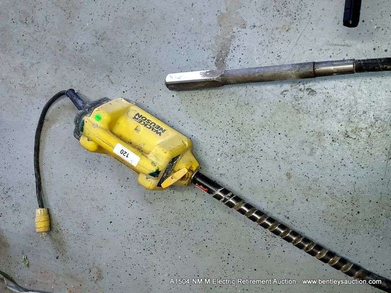 WACKER NEUSON M2000 CONCRETE VIBRATOR Bentley & Associates, LLC