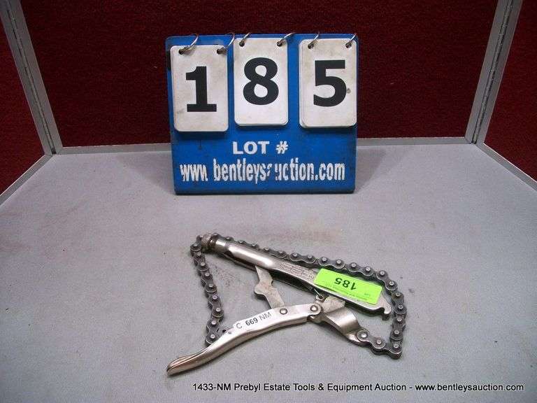 VISE GRIP LOCKING CHAIN CLAMP Bentley & Associates, LLC