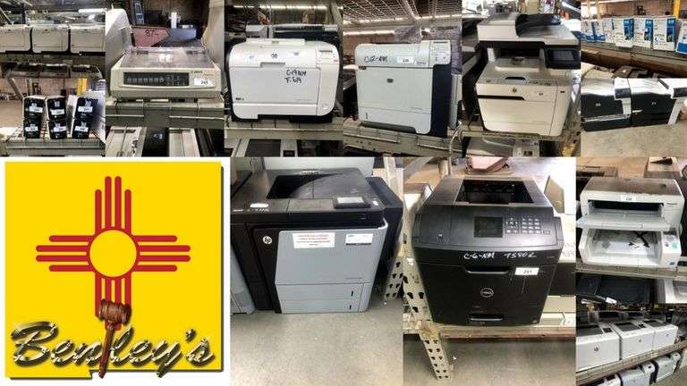 1481-NM Printers, Scanners, Copiers & Accessories Online Auction