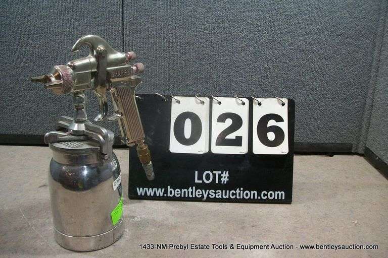 SHARPE MODEL 75 PAINT SPRAY GUN Bentley & Associates, LLC