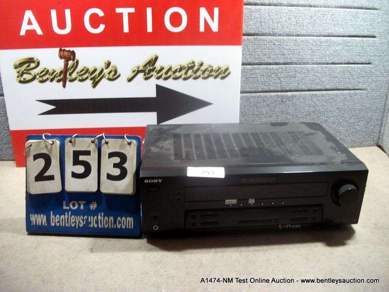SONY STR-DE595 DIGITAL AUDIO/VIDEO CONTROL CENTER - Bentley ...