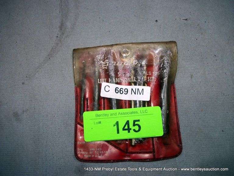 SNAP ON DRILL BIT SET Bentley & Associates, LLC