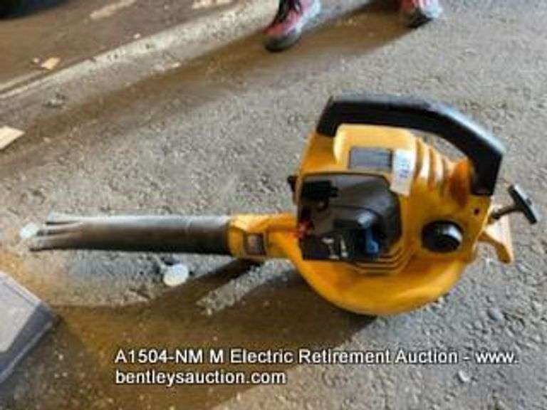 POULAN PRO BVM200 BLOWER Bentley & Associates, LLC