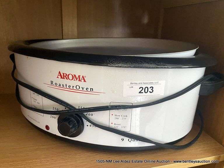 AROMA ART609 ROASTER OVEN, 9 QT Bentley & Associates, LLC