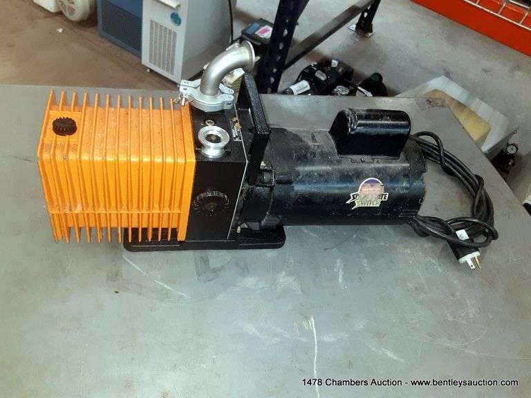 ALCATEL 2012A VACUUM PUMP Bentley & Associates, LLC