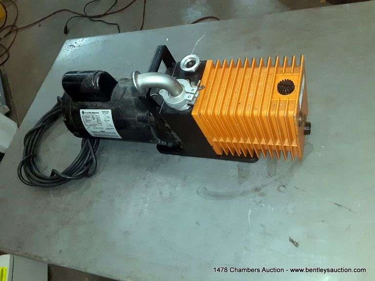 ALCATEL 2012A VACUUM PUMP Bentley & Associates, LLC