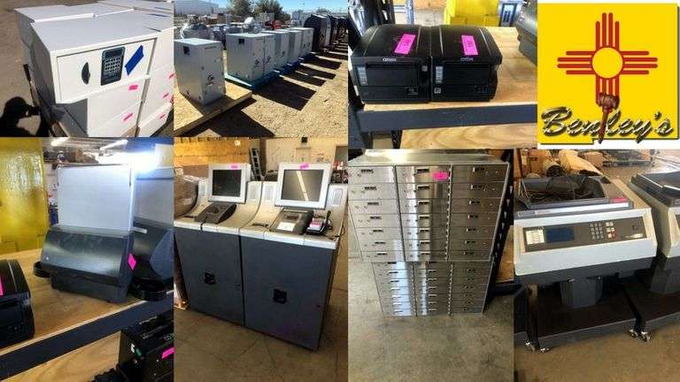 1518-NM Safes & Money Counters Online Auction