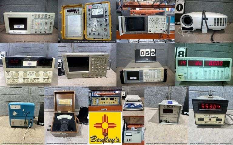 1494-NM Test, Measurement & Electronics Online Auction