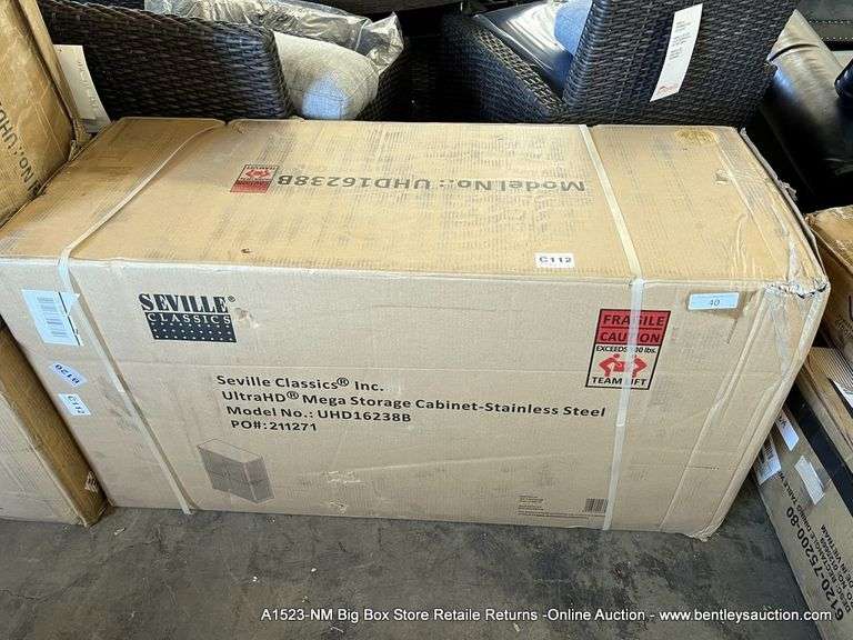 SEVILLE CLASSICS ULTRA HD MEGA STORAGE STEEL 