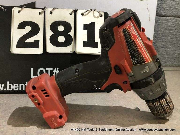 MILWAUKEE 260420 1/2" HAMMER DRILL/ DRIVER **NO BATTERY, CHARGER