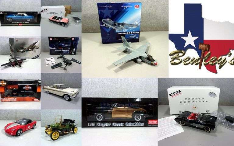 1514-TX Bruce Bryant Estate Collectible Cars & Models Online Auction